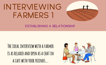 Interviewing farmers - featured