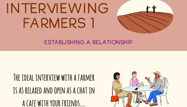Interviewing farmers - featured