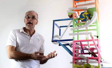 science demo reel screenshot